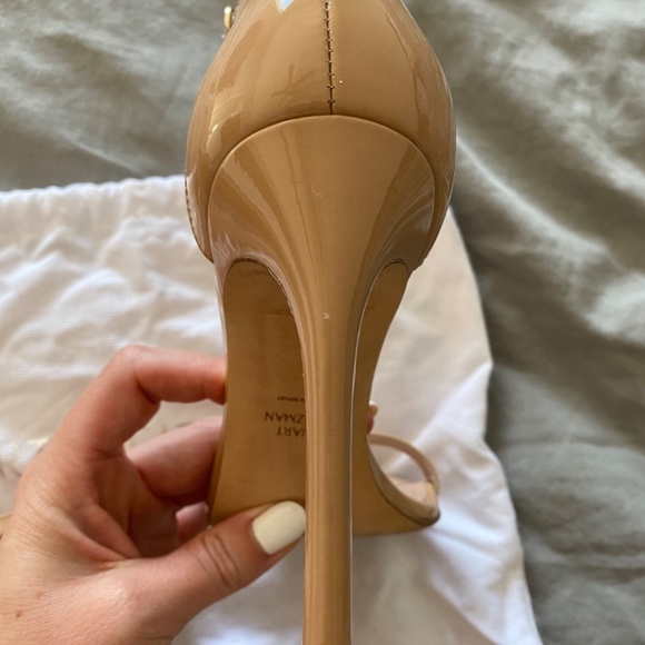 Stuart Weitzman nudist strap sandal size 7 - Picture 6 of 10